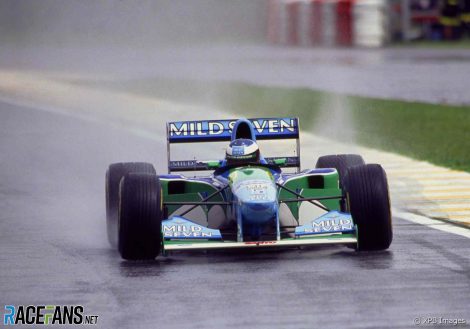 Michael Schumacher, Benetton, Interlagos, 1994